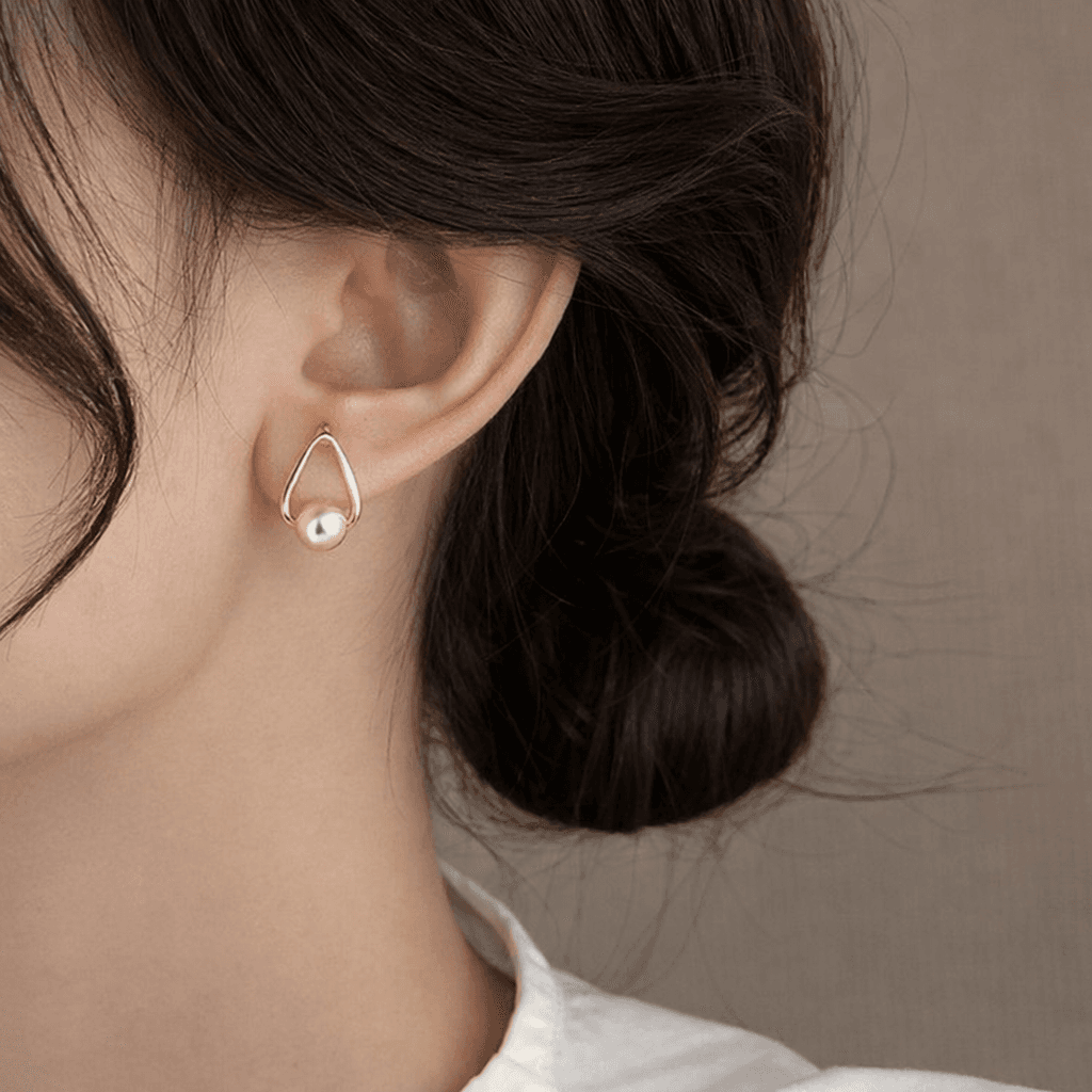 Gregory Ladner Teardrop Stud Earrings