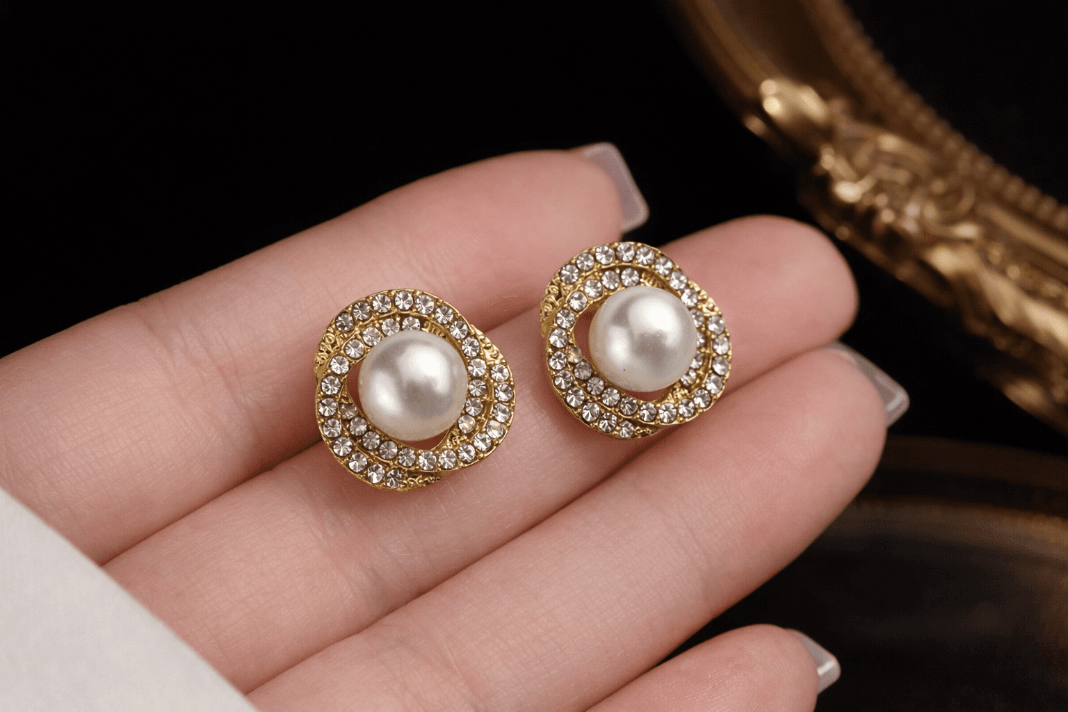 Grace Pearl Earrings