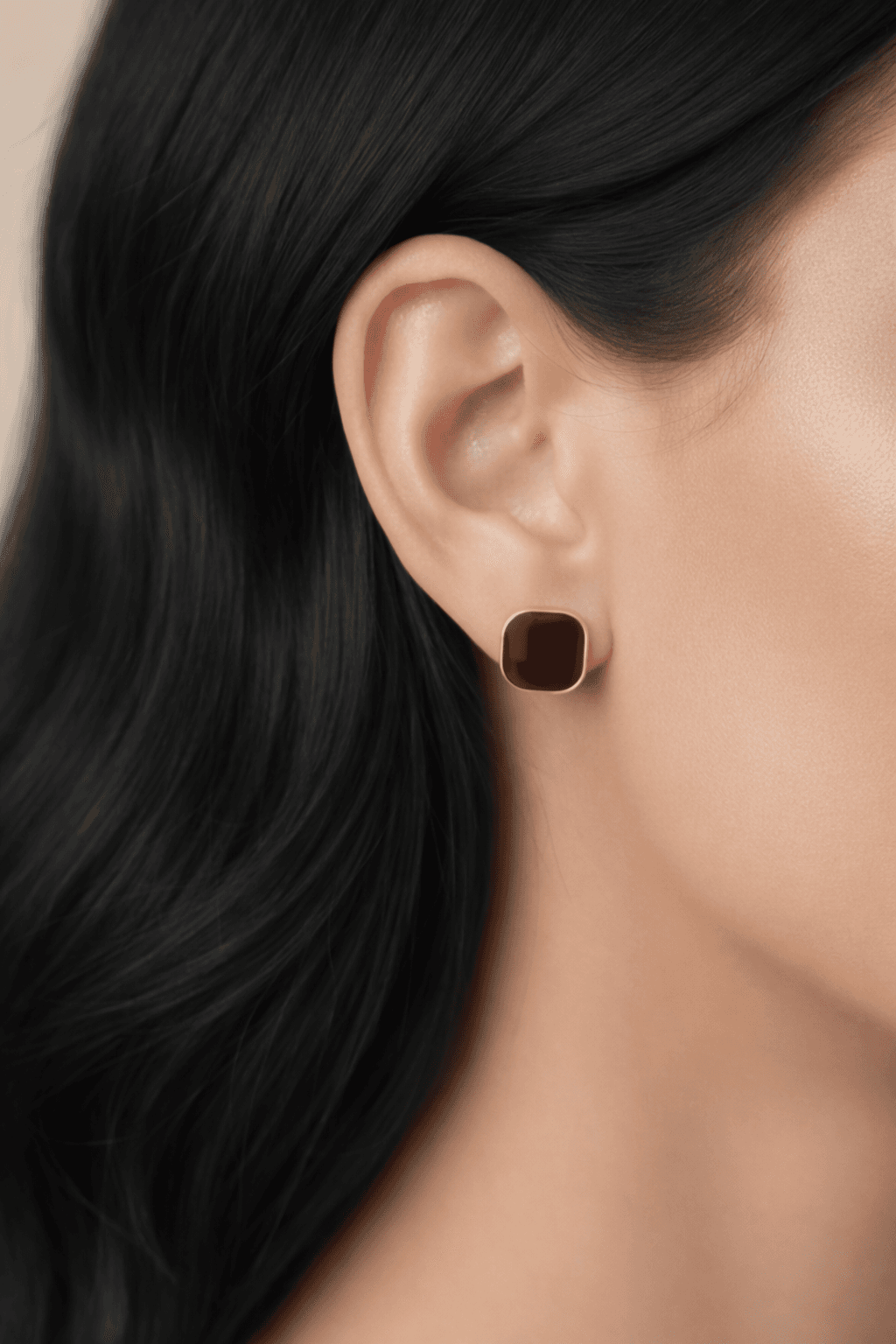 Vintage Red Wine Earrings