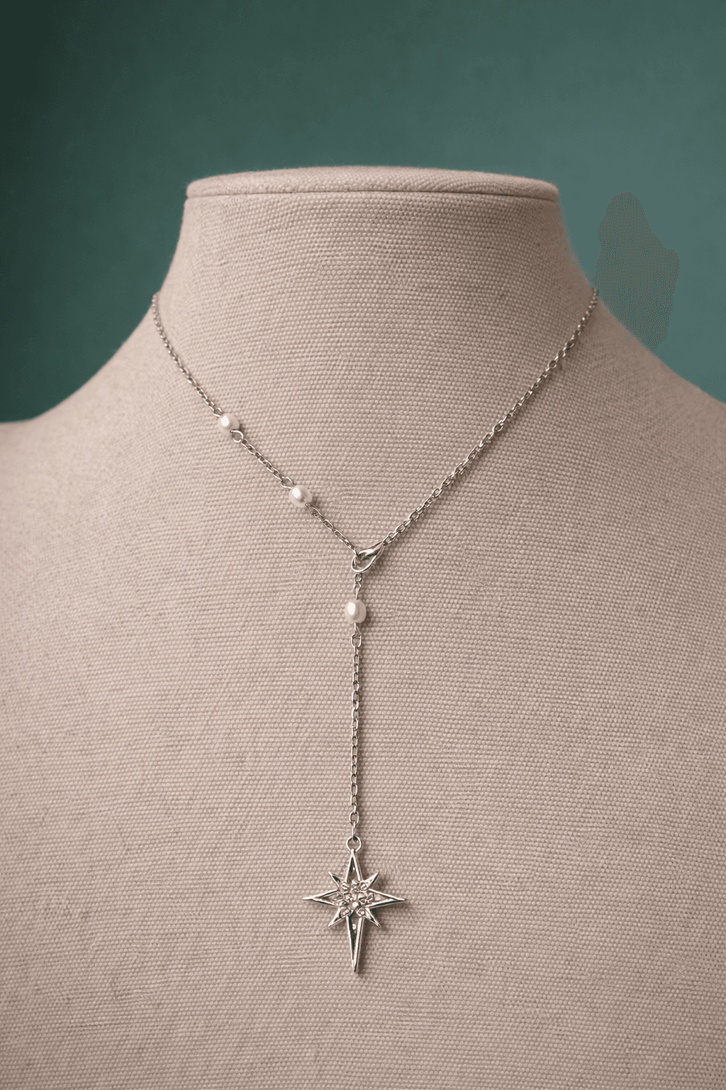 Star Lariat Drop Necklace