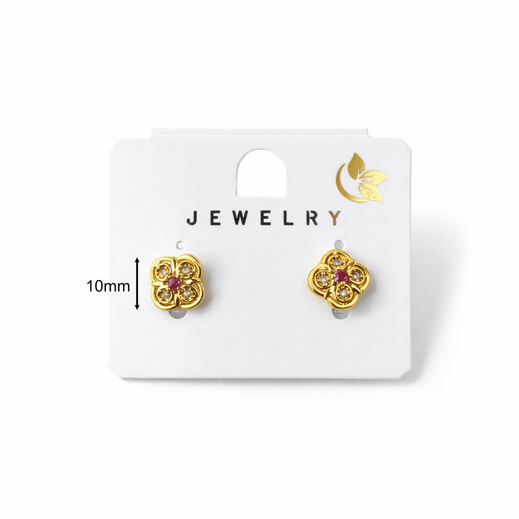 Stylish Artificial Gold-Tone Earrings Combo for Women (Set of 4 Pairs) 