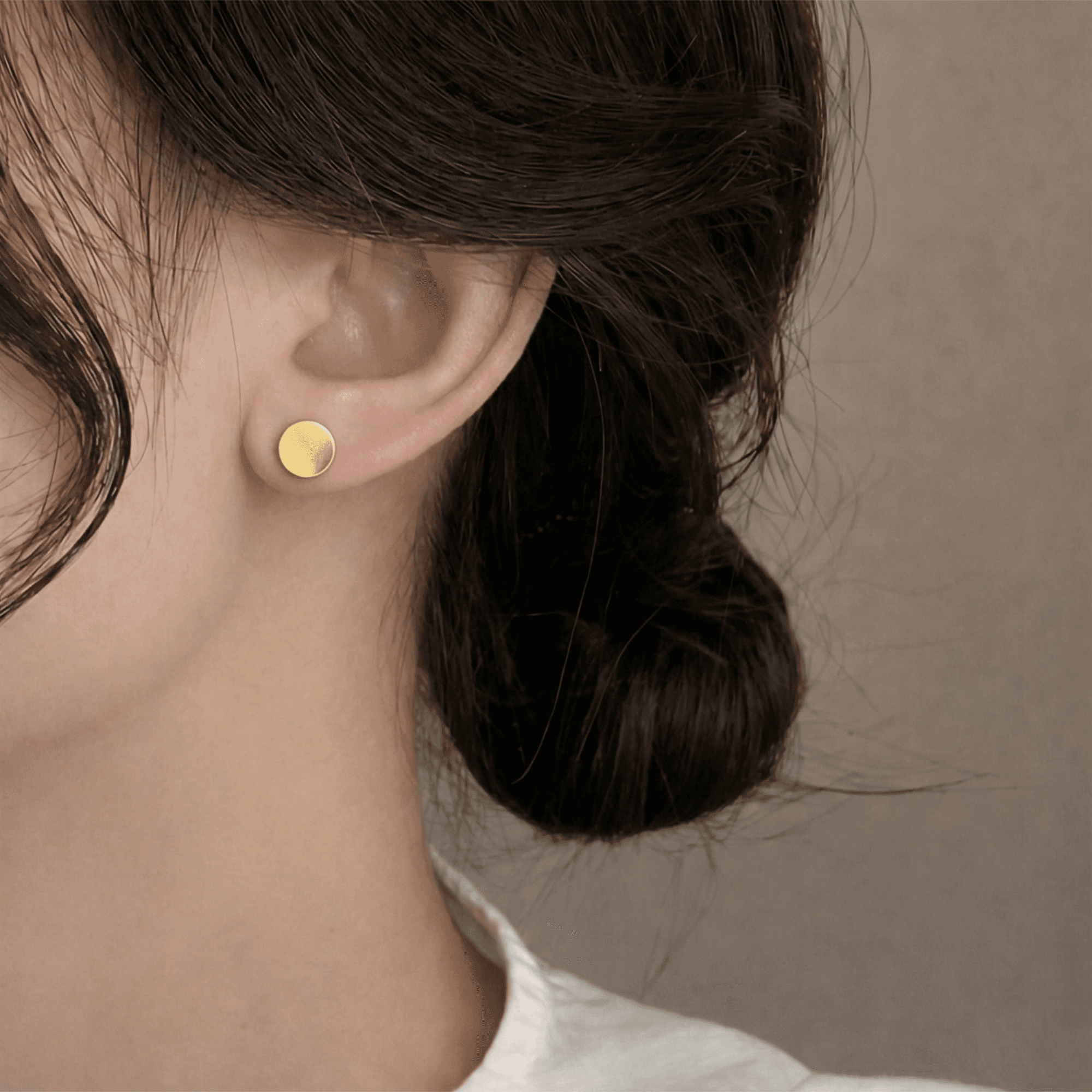 Gold Plated Hoop & Stud Earrings Combo Set for Women | Elegant Green & Clear Stones