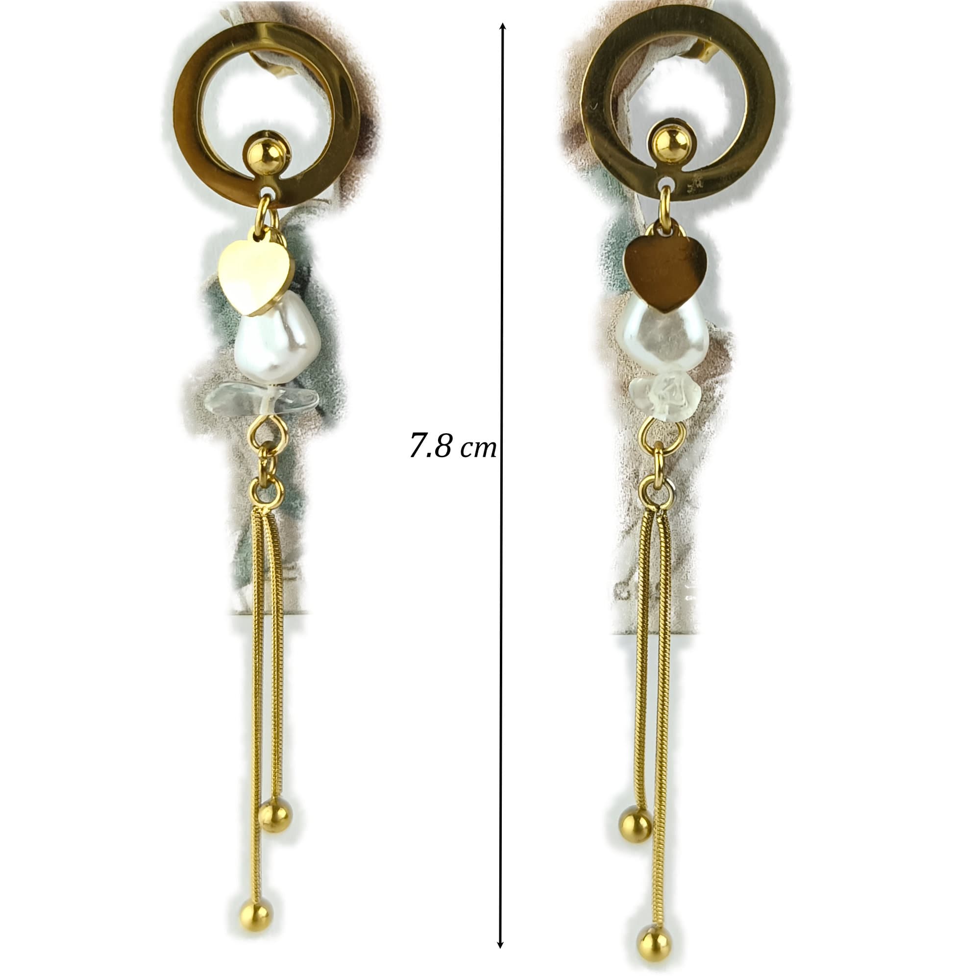 Gold Plated Water proof Hoop Earrings