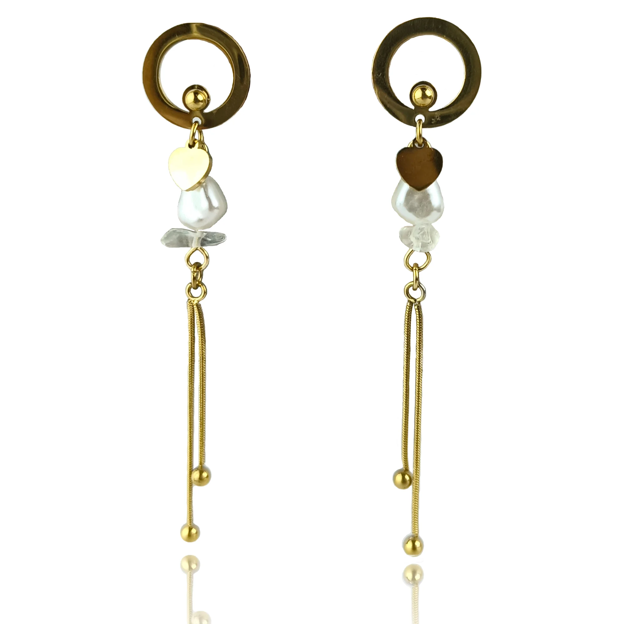 Gold Plated Water proof Hoop Earrings