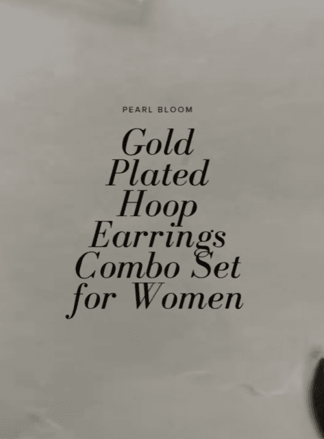 Gold Plated Hoop Earrings Combo Set for Women | Heart Drop, Pineapple Charm & Crystal Hoops video